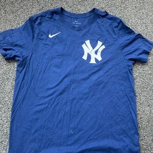 Nike Blue New York Yankees Aaron Judge t-shirt